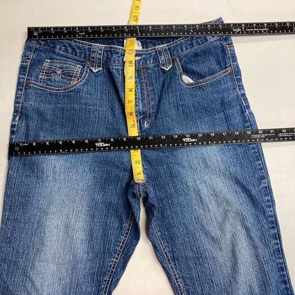 CAROLINA BLUES Women’s Capri Jeans Asize 14 Blue Inseam 19”‎ - Picture 3 of 8